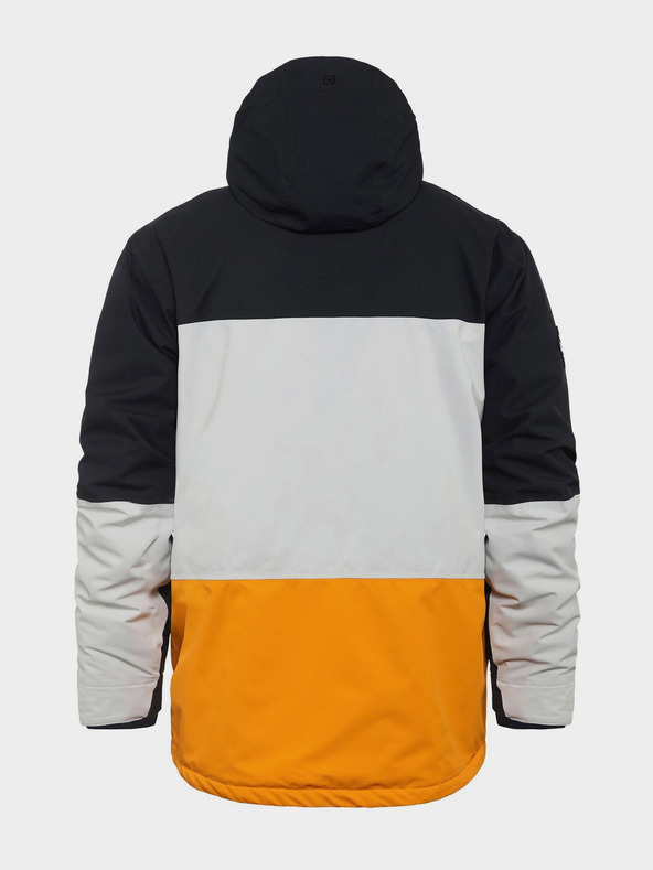 Horsefeathers Nezateplená bunda Halen II - čierna/žiarivo žltá veľkosť L HORSEFEATHERS