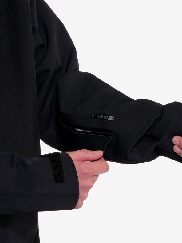 Horsefeathers Terra 3-vrstvová bunda - čierna veľkosť M Horsefeathers