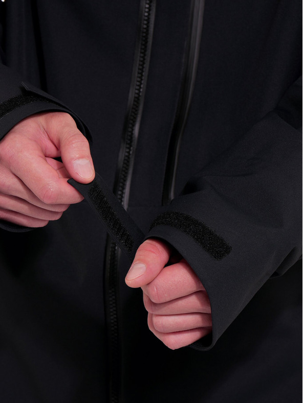 Horsefeathers Terra 3-vrstvová bunda - čierna veľkosť M Horsefeathers