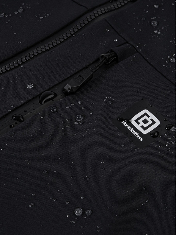 Horsefeathers Terra 3-vrstvová bunda - čierna veľkosť M Horsefeathers