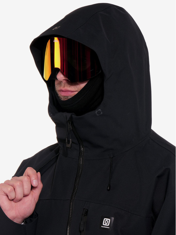 Horsefeathers Terra 3-vrstvová bunda - čierna veľkosť M Horsefeathers