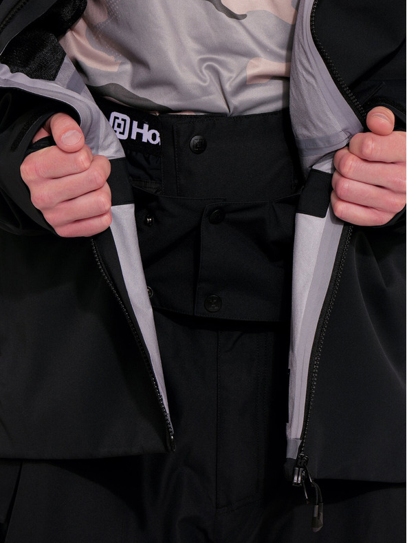 Horsefeathers Terra 3-vrstvová bunda - čierna veľkosť M Horsefeathers