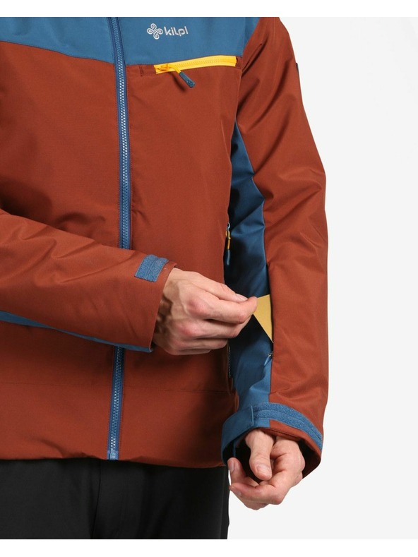 Kilpi Pánska lyžiarska bunda Kilpi FLIP-M Tmavočervená