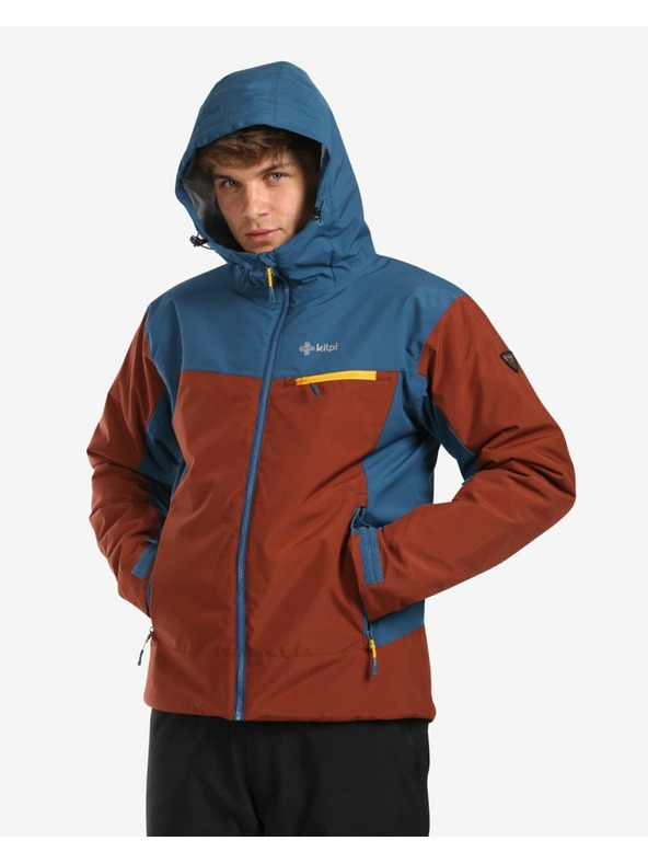 Kilpi Pánska lyžiarska bunda Kilpi FLIP-M Tmavočervená