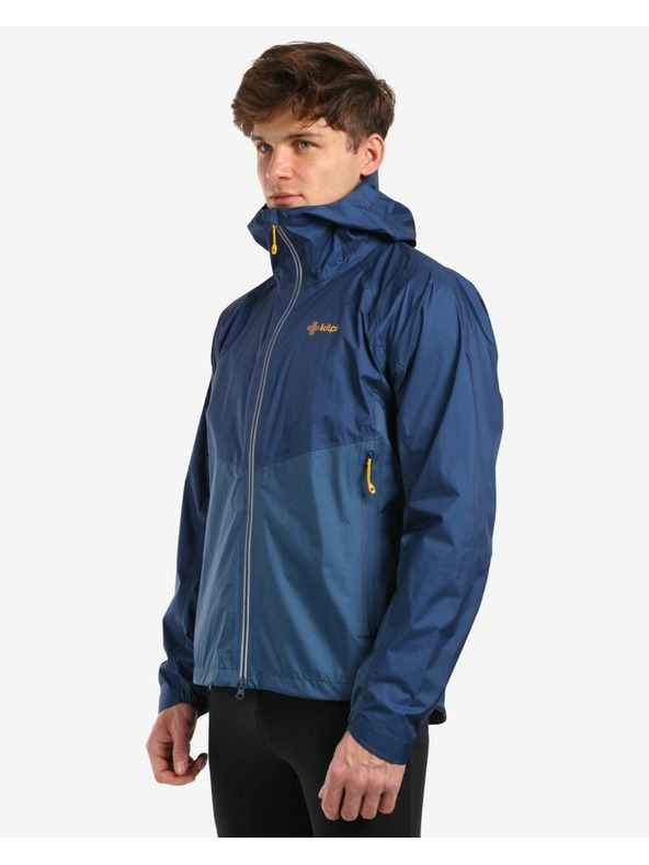 Kilpi Pánska outdoorová nepremokavá bunda Kilpi HURRICANE-M Tmavo modrá