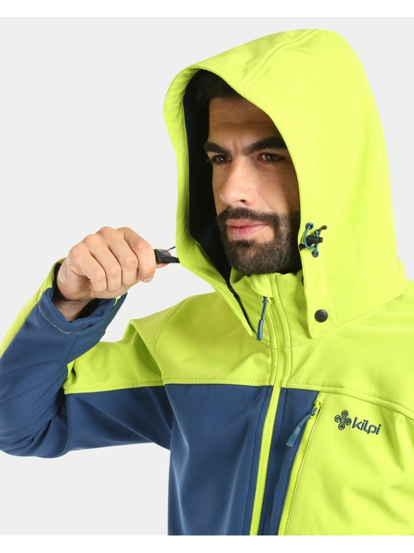 Kilpi Pánska softshellová bunda Kilpi RAVIO-M Svetlo zelená