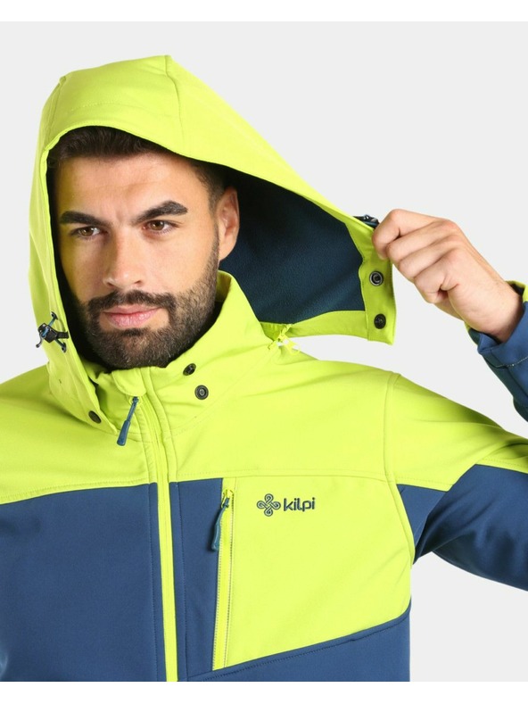 Kilpi Pánska softshellová bunda Kilpi RAVIO-M Svetlo zelená