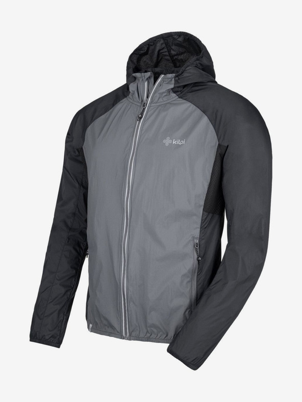 Kilpi Pánska ľahká outdoorová bunda Kilpi ROSA-M Čierna