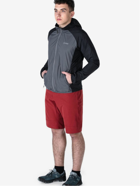 Kilpi Pánska ľahká outdoorová bunda Kilpi ROSA-M Čierna