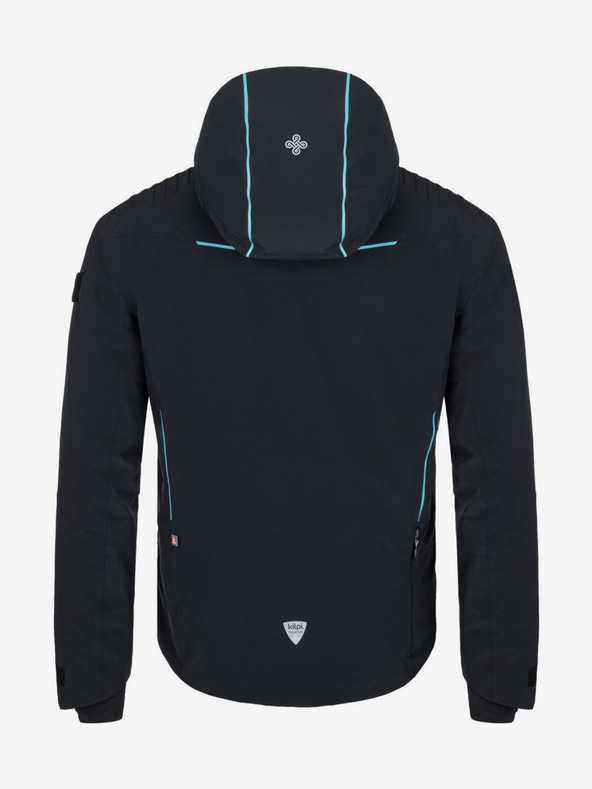 Kilpi Čierna pánska lyžiarska bunda Kilpi TEAM JACKET-M