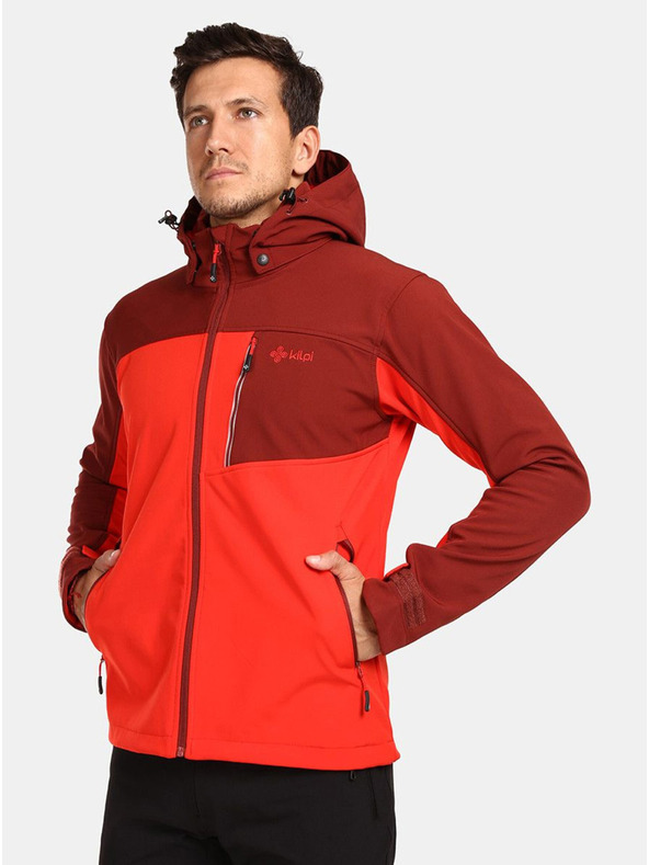 Kilpi Červená pánska softshellová bunda Kilpi RAVIO-M
