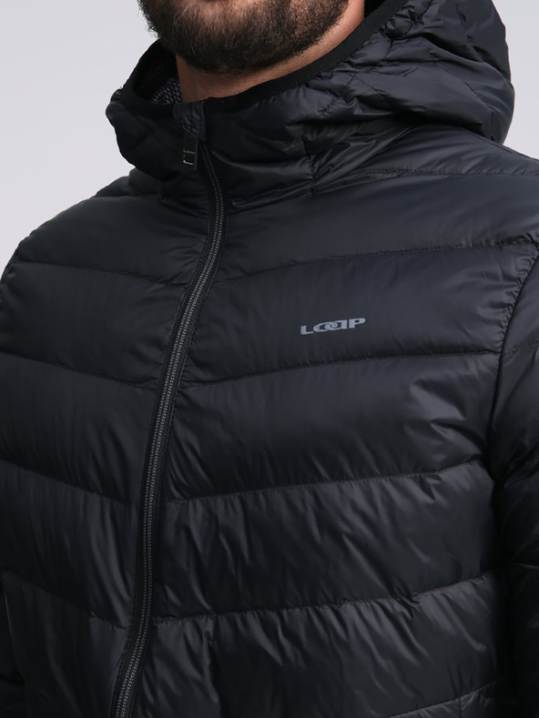 Loap Čierna pánska páperová bunda LOAP IPALO