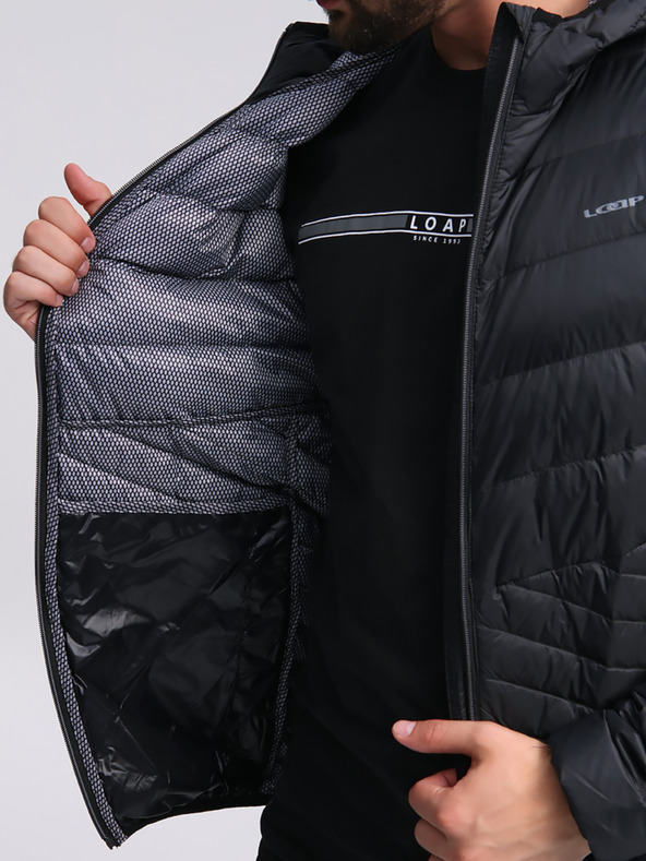 Loap Čierna pánska páperová bunda LOAP IPALO