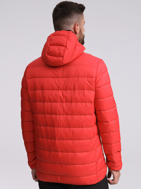 Loap Červená pánska páperová bunda LOAP IPALO