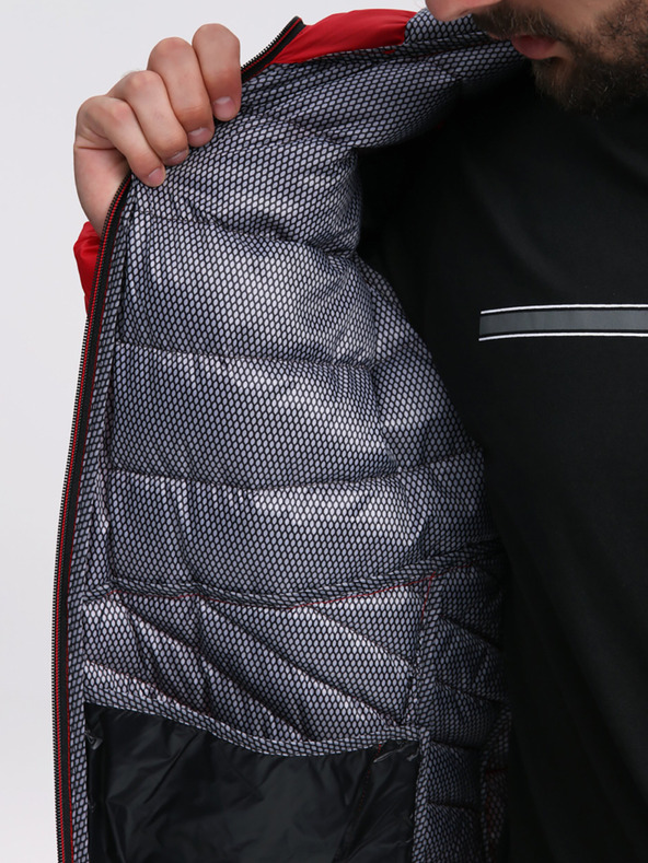 Loap Červená pánska páperová bunda LOAP IPALO