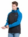Meatfly Meatfly pánska softshell bunda Rasmussen Ocean Blue/Black | Čierna | Veľkosť
