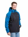 Meatfly Meatfly pánska softshell bunda Rasmussen Ocean Blue/Black | Čierna | Veľkosť