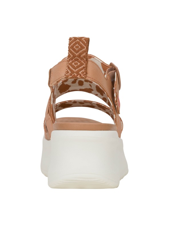 Hey Dude Dámske ružové sandále na platforme Hey Dude