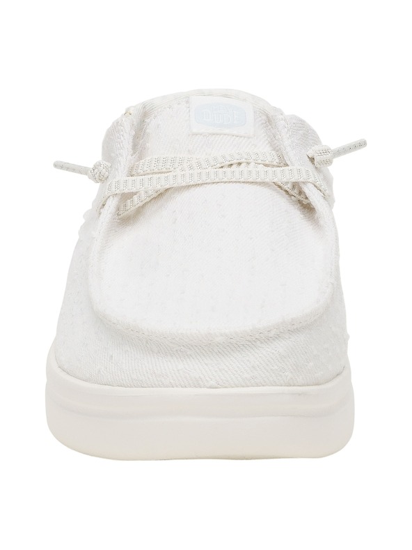 Hey Dude Dámske biele slip on tenisky Hey Dude