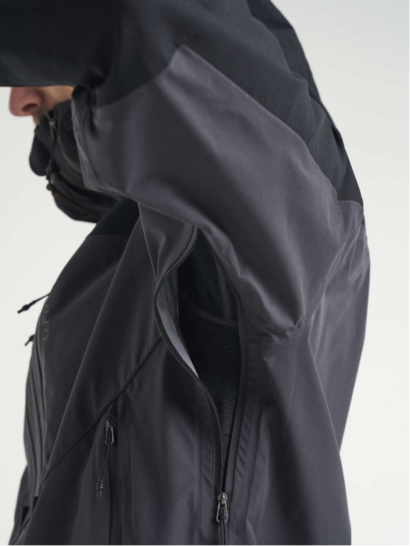 Tenson pánska outdoorová bunda TENSON Himalaya 3L Shell M čierna