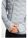 Tenson Pánska Hybridná Bunda TENSON TXlite Hybrid Zip M Svetlo Šedá