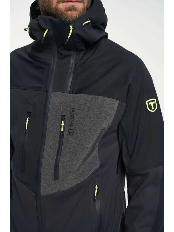 Tenson Pánska Skialpinistická Softshellová Bunda TENSON Touring Softshell M Tmavo Šedá