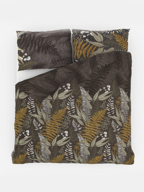 Kvalitex Saténové francúzske posteľné obliečky LUXURY COLLECTION 1+2, 200x200, 70x90cm KAPRADÍ