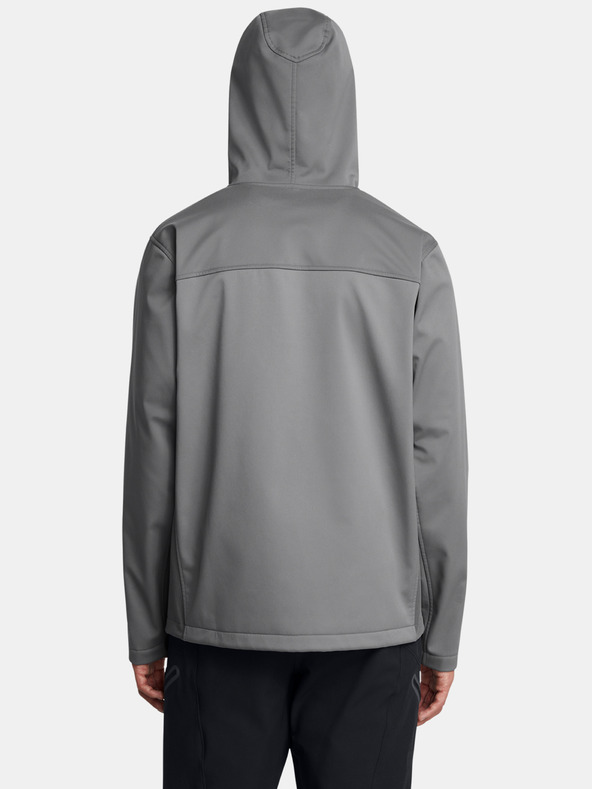 Under Armour Pánska bunda Under Armour SHIELD HOODED JACKET-GRY