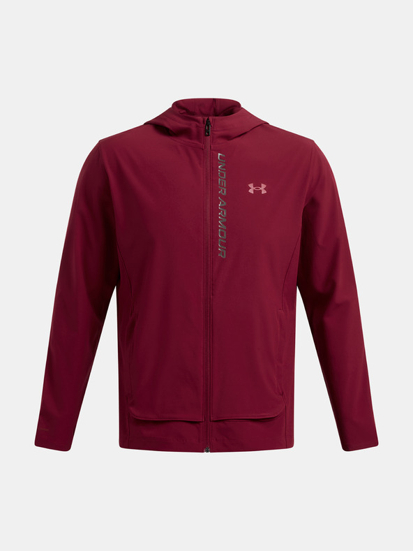 Under Armour Pánska bunda Under Armour UA OUTRUN THE STORM JACKET-RED