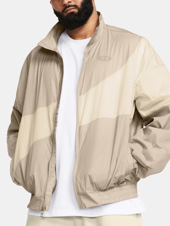 Under Armour Pánska bunda Under Armour UA Legacy Crinkle Jacket-BRN