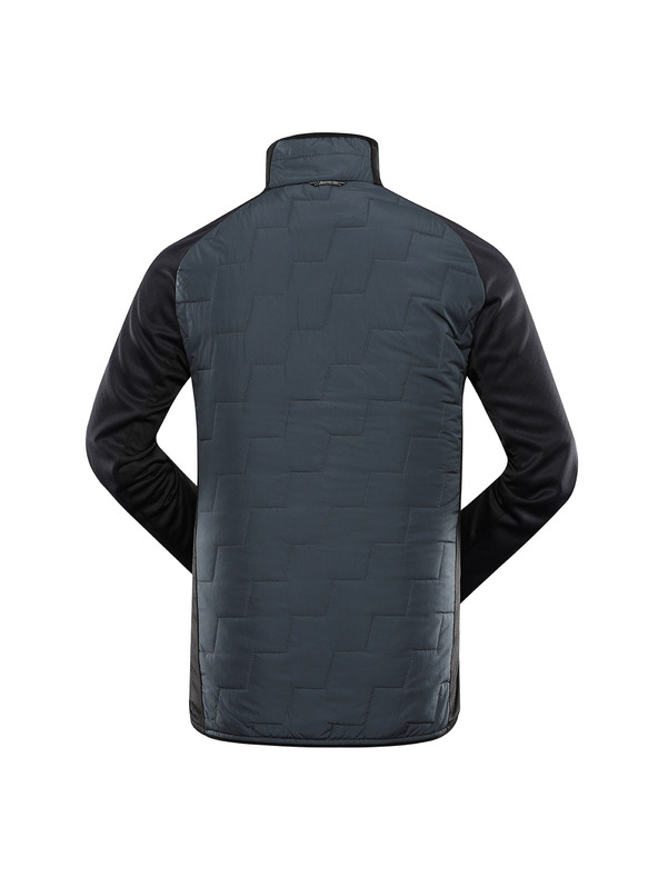 ALPINE PRO Pánska mikina s merino výplňou ALPINE PRO JORW dark slate
