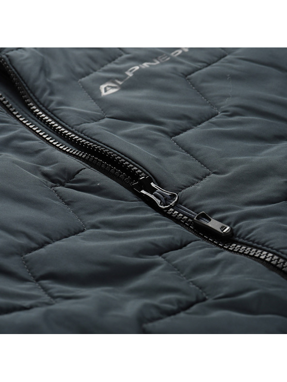 ALPINE PRO Pánska mikina s merino výplňou ALPINE PRO JORW dark slate