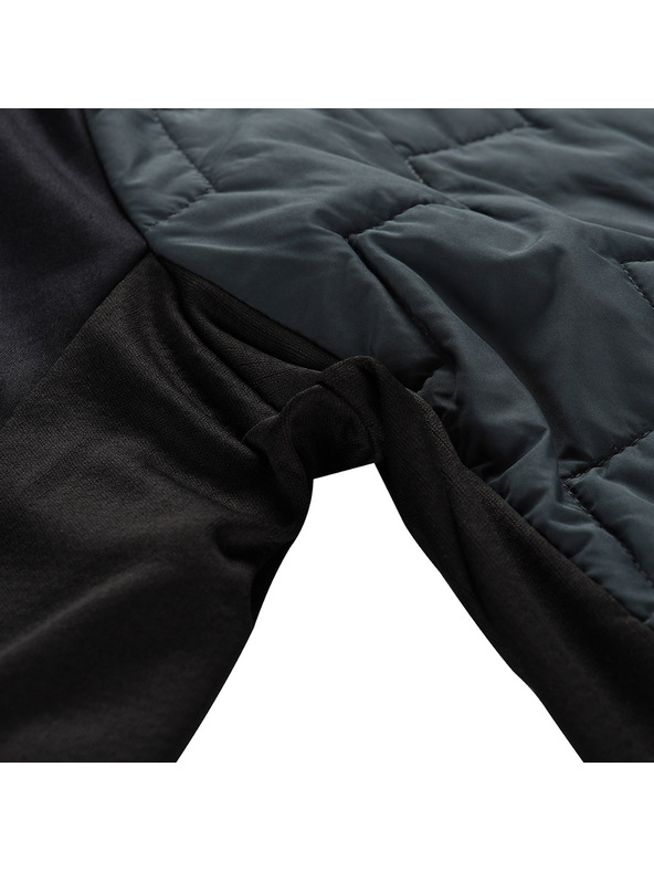 ALPINE PRO Pánska mikina s merino výplňou ALPINE PRO JORW dark slate