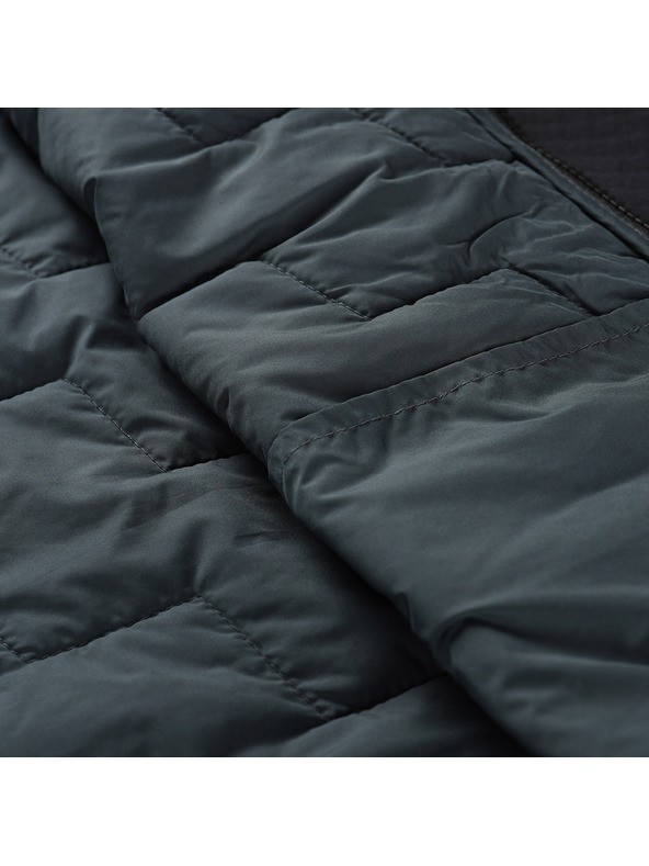 ALPINE PRO Pánska mikina s merino výplňou ALPINE PRO JORW dark slate