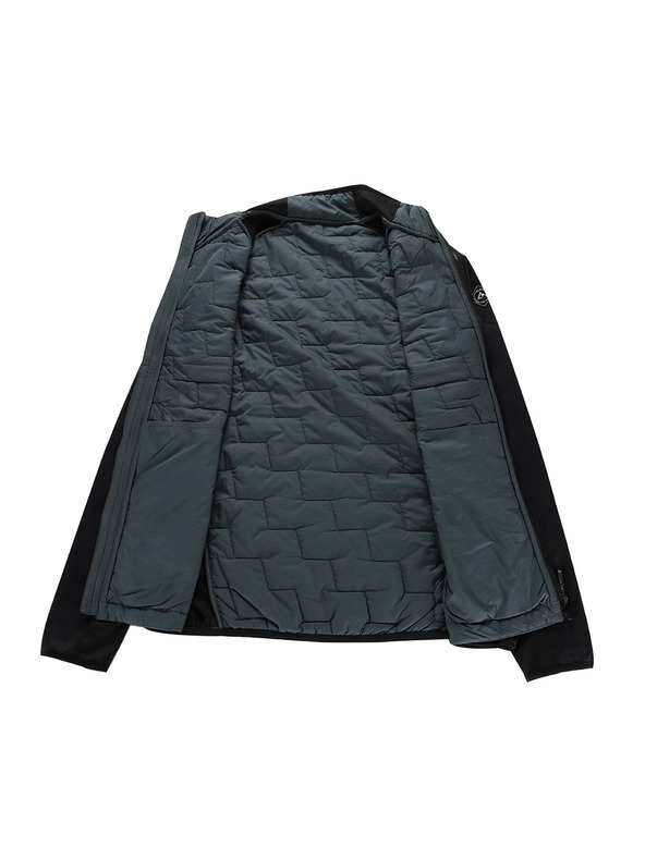 ALPINE PRO Pánska mikina s merino výplňou ALPINE PRO JORW dark slate