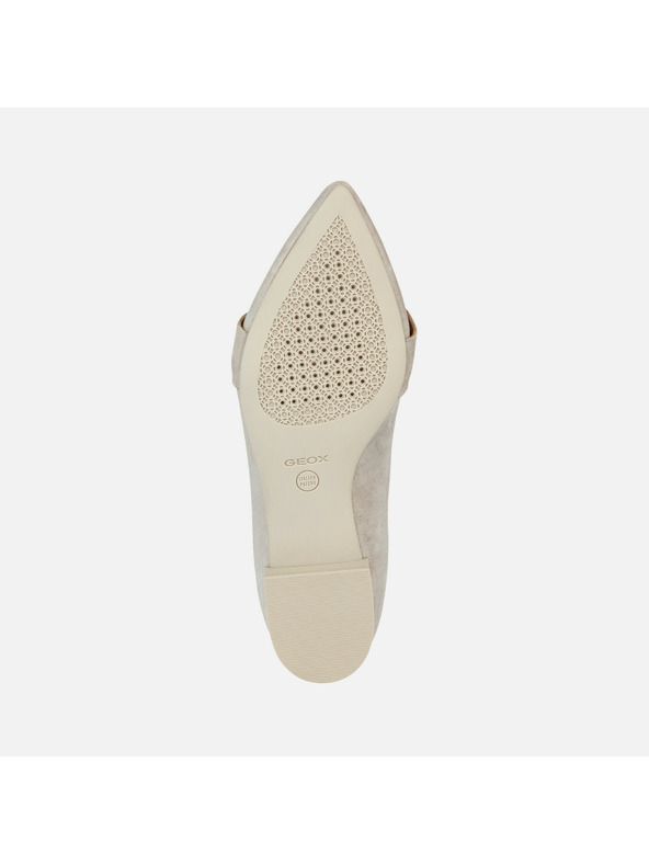 Geox Krémové dámske balerínky Geox Charyssa