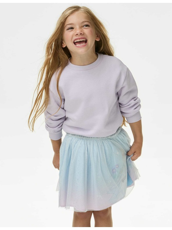 Marks & Spencer Disney Ice Kingdom™ sukňa z trblietavého tylu (2-8 rokov) Marks & Spencer modrá