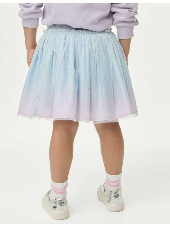 Marks & Spencer Disney Ice Kingdom™ sukňa z trblietavého tylu (2-8 rokov) Marks & Spencer modrá