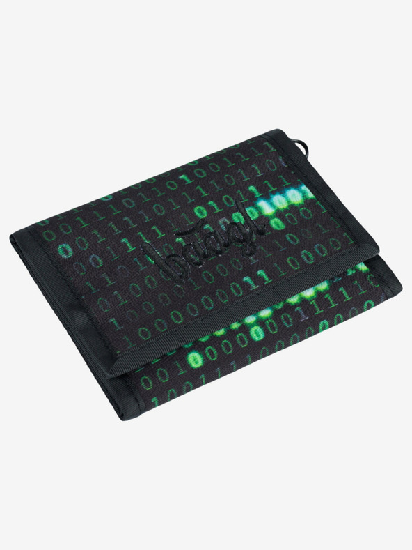 BAAGL  Čierna peňaženka Baagl Numbers