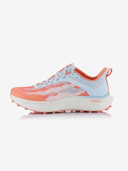 ALPINE PRO Bežecká obuv s antibakteriálnou stielkou ALPINE PRO GESE neon salmon