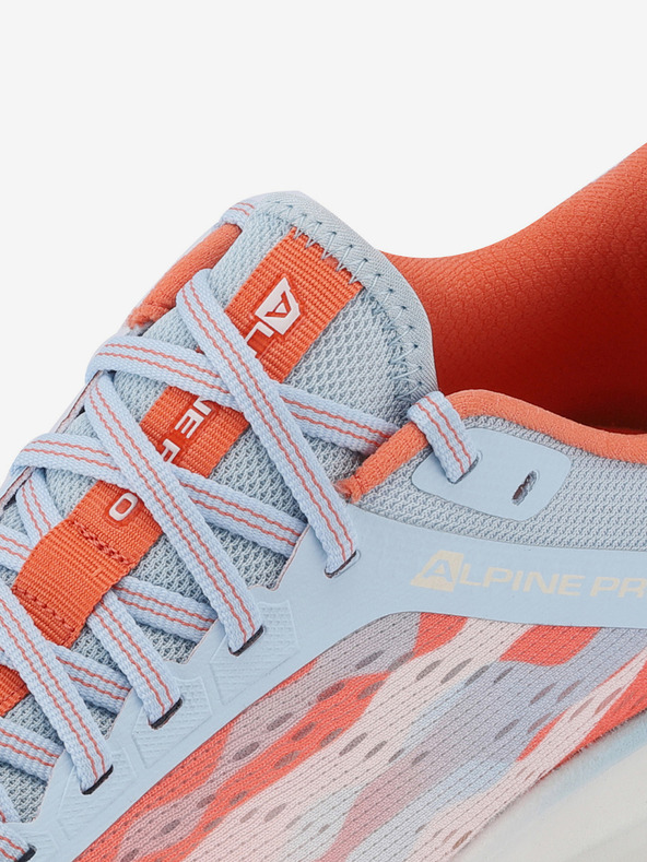 ALPINE PRO Bežecká obuv s antibakteriálnou stielkou ALPINE PRO GESE neon salmon