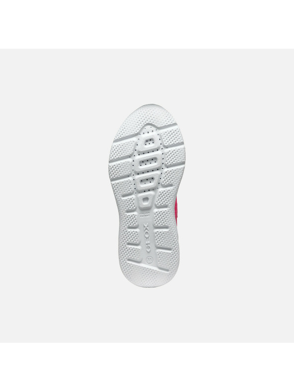 Geox Tmavoružové dievčenské tenisky Geox Sprintye