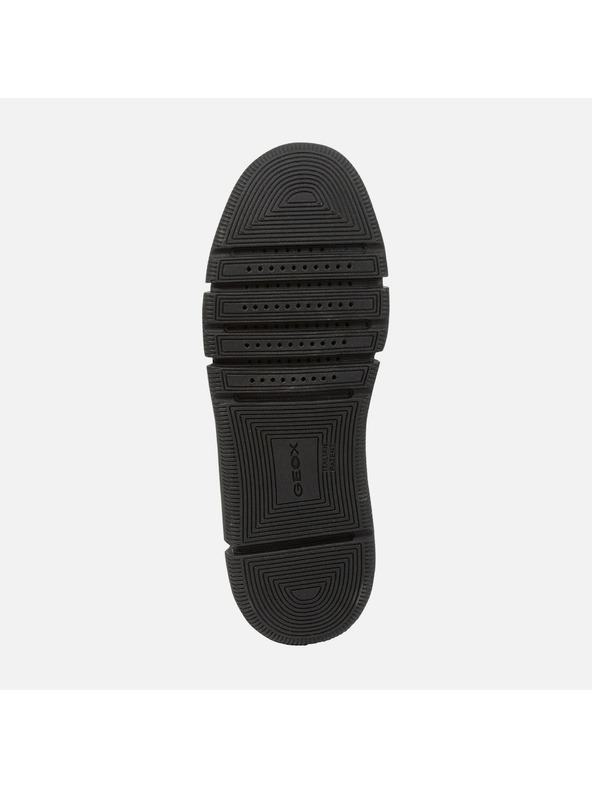 Geox Tmavohnedé pánske mokasíny Geox Adacter M Wide