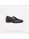 Geox Tmavohnedé pánske mokasíny Geox Walk Pleasure F