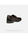 Geox Tmavohnedé pánske mokasíny Geox Walk Pleasure F