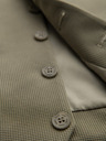 Ombre Clothing Pánska štruktúrovaná pletená vesta na mieru s chlopňami Ombre Clothing