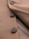 Ombre Clothing Priľnavá elegantná pánska vesta s elastanom a chlopňami Ombre Clothing
