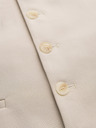 Ombre Clothing Priľnavá elegantná pánska vesta s elastanom a chlopňami Ombre Clothing