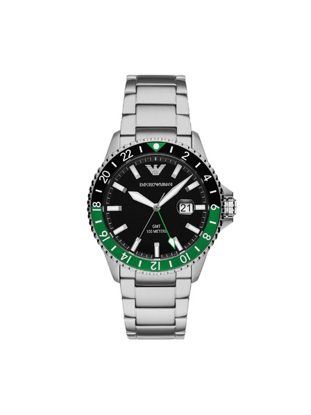 Emporio Armani Pánske okrúhle hodinky Emporio Armani WORLD EXPLORER AR11589
