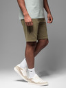 Ombre Clothing Pánske krátke teplákové kraťasy s potlačou Ombre Clothing